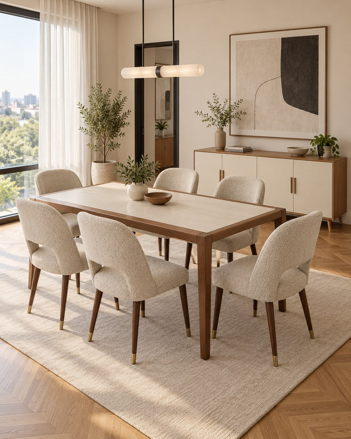 غرفة سفرة ووديفاي موديل 52 - الغرفة كاملة